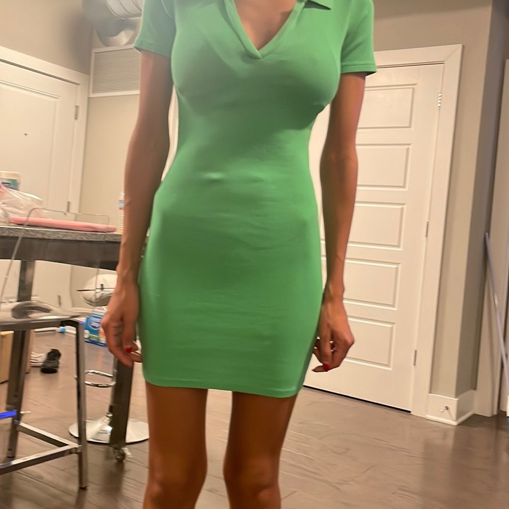 Zara dress green